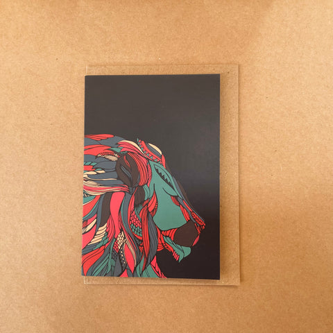 Simba Bluu Greeting Card